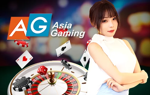 Asia Gaming หรือ AG Gaming ผู้ให้บริการคาสิโนออนไลน์ชั้นนำในเอเชีย นำเสนอโดยดีลเลอร์สาวชุดขาวพร้อมเกมรูเล็ตและไพ่คาสิโน